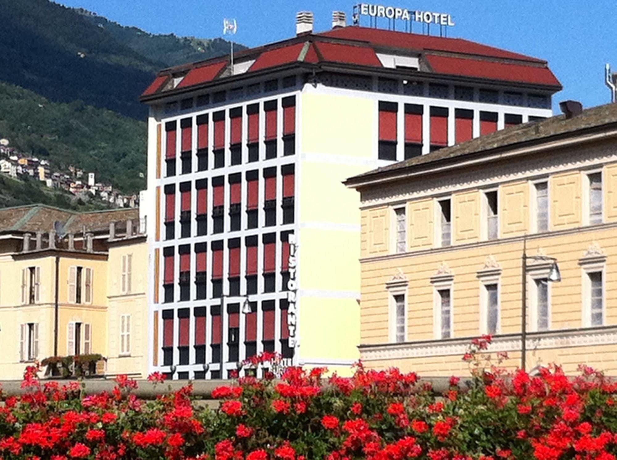 Hotel Europa Sondrio Exterior photo
